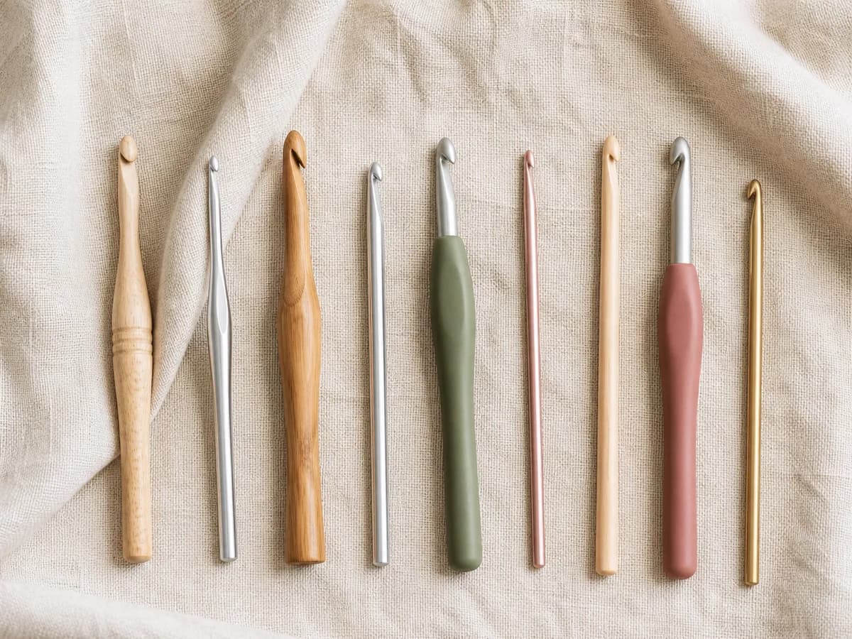 Crochet Hook Sizes: Full mm to US to UK Conversion Chart