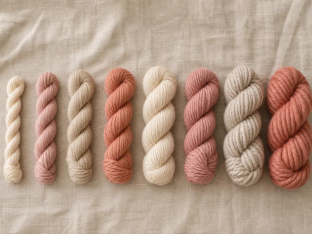 Yarn Weights Explained: The 0–7 Chart and How to Substitute